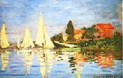 Claude Monet The Regatta at Argenteuil oil on canvas